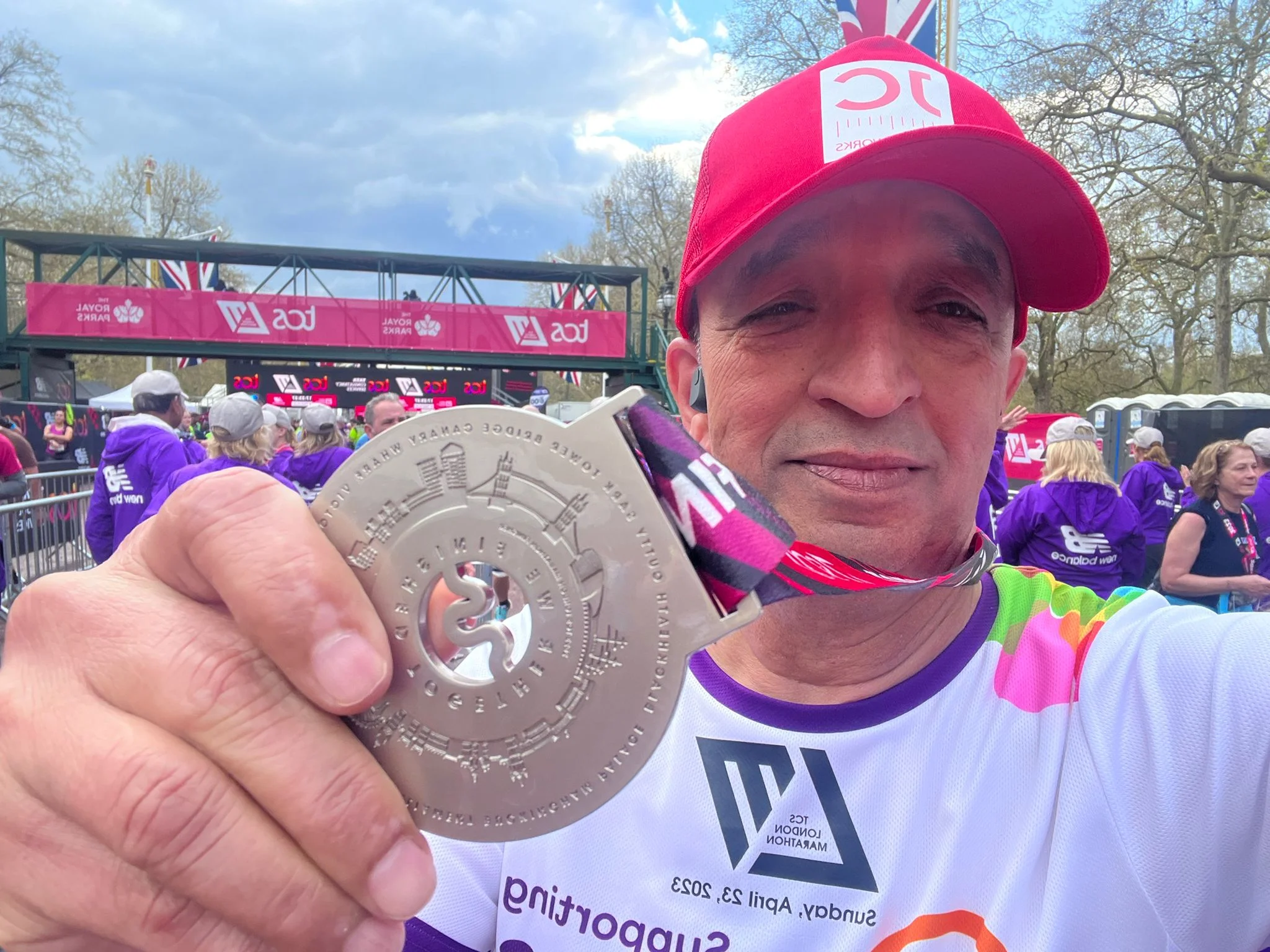 Jack at London Marathon 2023